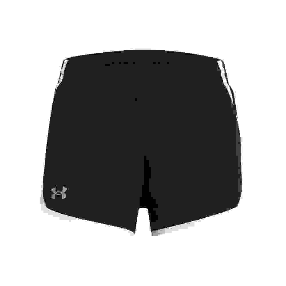 Under Armour Fly-By 3" Big Girls' Black Shorts